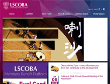 Tablet Screenshot of lscoba.com